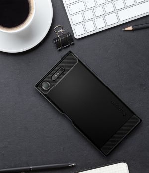 Spigen Rugged Armor Sony Xperia XZ1 Black 4
