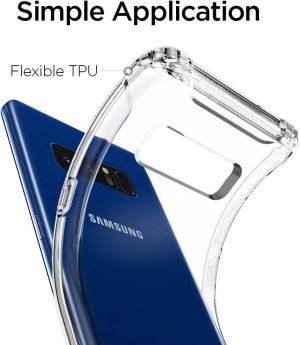 Spigen Rugged Armor Crystal Galaxy Note 8 Clear 3