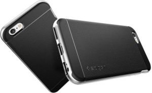 Spigen Neo Hybrid do Apple iPhone 6/6s czarno-srebrne 4
