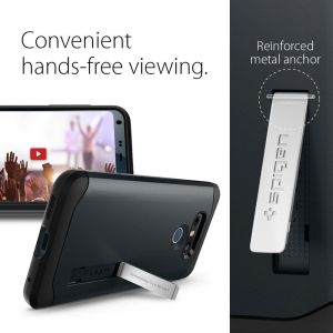 Spigen Etui Slim Armor LG G6 Metal Slate 4