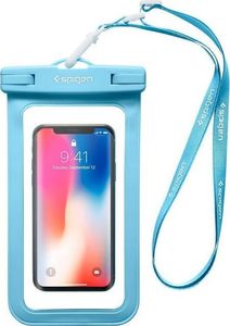 Spigen Etui wodoodporne A600 uniwersalne 6" niebieskie 2