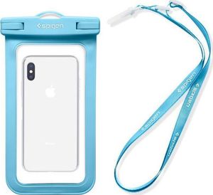 Spigen Etui wodoodporne A600 uniwersalne 6" niebieskie 3