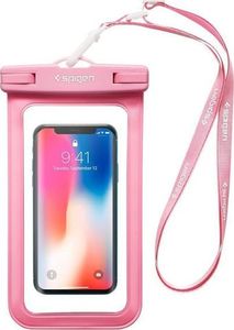 Spigen Etui wodoodporne A600 uniwersalne 6" różowe 2