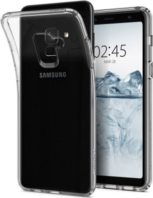 Spigen Etui Liquid Crystal do Samsung Galaxy A8 2018 Crystal Clear 1
