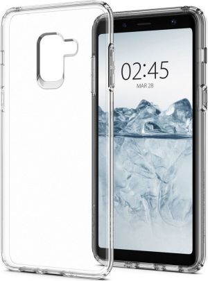 Spigen Etui Liquid Crystal do Samsung Galaxy A8 2018 Crystal Clear 3