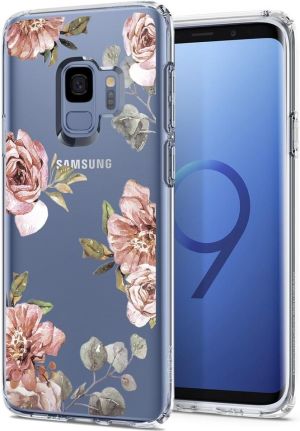 Spigen Etui Liquid Crystal do Samsung Galaxy S9 Blossom Flower 1