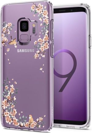 Spigen Etui Liquid Crystal do Samsung Galaxy S9 Blossom Nature 1