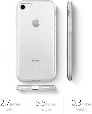 Spigen Etui Liquid Crystal do IPhone 7/8 Glitter Crystal 5