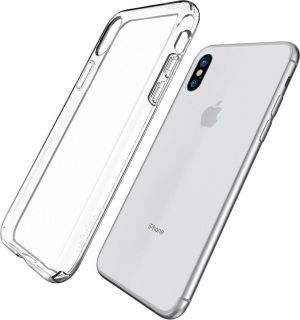 Spigen Etui Liquid Crystal do IPhone X/10 Crystal Clear 4