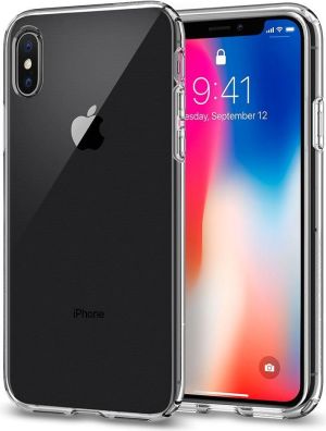 Spigen Etui Liquid Crystal do IPhone X/10 Crystal Clear 6