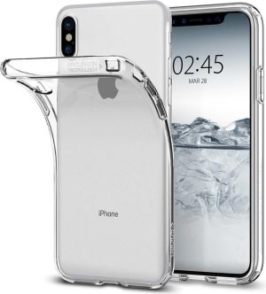Spigen Etui Liquid Crystal do IPhone X/10 Crystal Clear 8