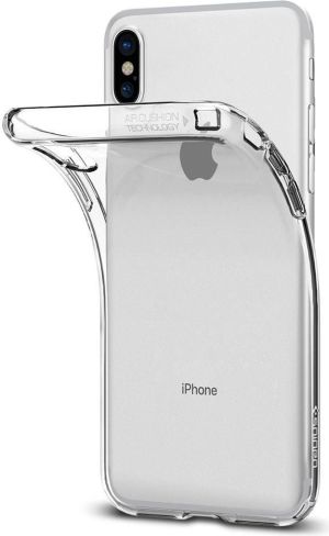 Spigen Etui Liquid Crystal do IPhone X/10 Crystal Clear 9