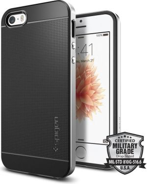Spigen Neo Hybrid Carbon iPhone 5S/SE Satin Silver 1