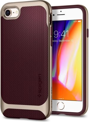 Spigen Neo Hybrid Herringbone iPhone 7/8 Burgundy 1