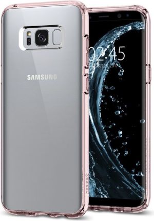 Spigen Etui Ultra Hybrid Galaxy S8+ plus Crystal Pink 2