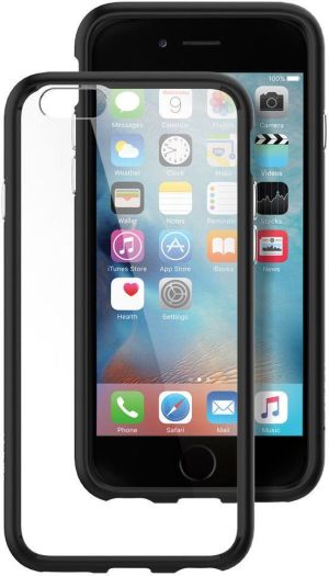 Spigen Ultra Hybrid do Apple iPhone 6/6s czarno-przezroczyste 4