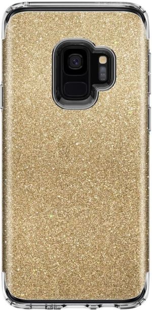 Spigen Etui Slim Armor do Samsung Galaxy S9 Glitter Gold 2