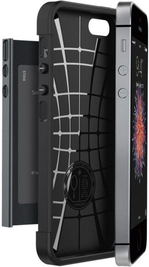 Spigen Etui Slim Armor do IPhone 5S/SE Metal slate 3