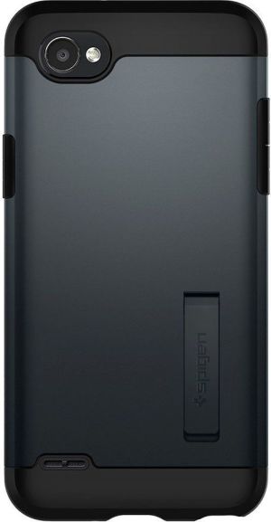 Spigen Etui Slim Armor LG Q6 Metal Slate 3