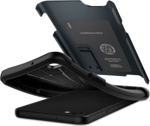 Spigen Etui Slim Armor LG Q6 Metal Slate 7