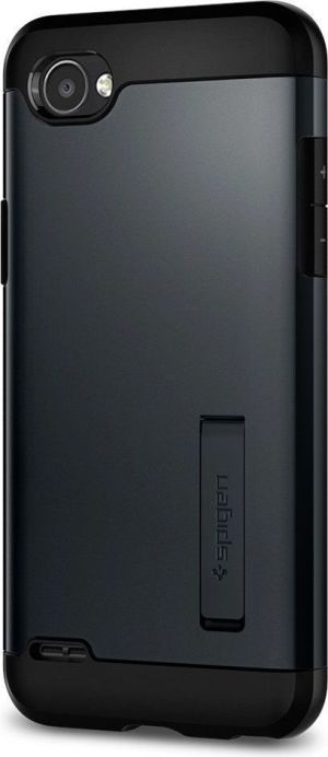 Spigen Etui Slim Armor LG Q6 Metal Slate 8