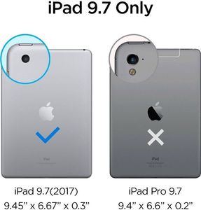 Etui na tablet Spigen Etui do Apple iPad 9.7 2017/2018 brązowe 2