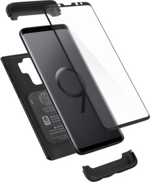 Spigen Thin Fit 360 do Samsung Galaxy S9+ czarne 3