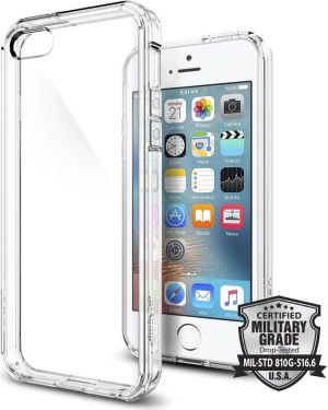 Spigen Ultra Hybrid iPhone 5S/SE, crystal clear 1