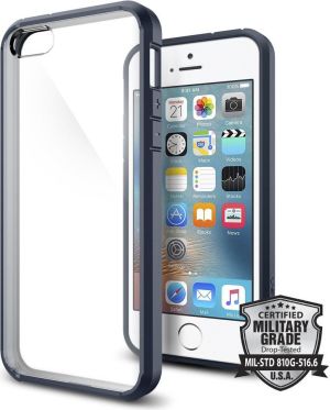 Spigen Ultra Hybrid iPhone 5S/SE, metal slate 1