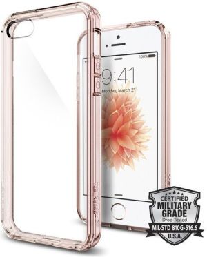 Spigen Ultra Hybrid iPhone 5S/SE, rose crystal 1