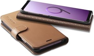 Spigen WALLET S GALAXY S9+ PLUS COFFEE BROWN 6