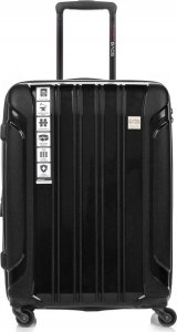 SwissBags Walizka średnia Tourist 65cm czarna 2