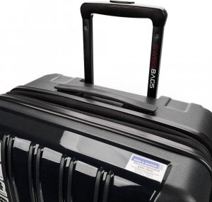 SwissBags Walizka średnia Tourist 65cm czarna 5