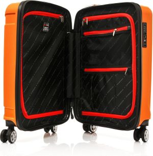 SwissBags Walizka duża Tourist 75cm pomarańczowa 2