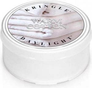 Kringle Candle Świeczka zapachowa Daylight Warm Cotton 35g 1