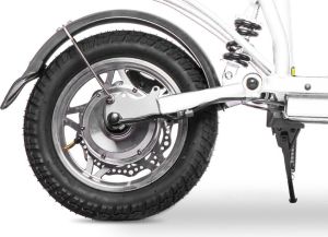 Hulajnoga Frugal E-hulajnoga YOUNGSTER dwuosobowa biała 4