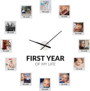 Froster Zegar z ramkami na zdjęcia Impressions Clock 12