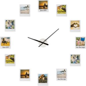 Froster Zegar z ramkami na zdjęcia Impressions Clock 1