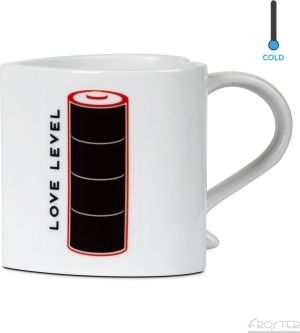 Froster Kubek Zaskakujący kubeczek - Bateria Miłości 300ml 13