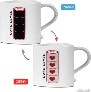 Froster Kubek Zaskakujący kubeczek - Bateria Miłości 300ml 10