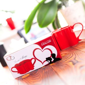 Froster Puodeliai įsimylėjusiems, raudoni () - 8664642 2