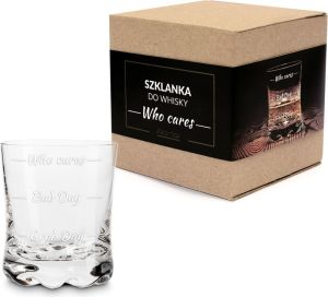 Froster Szklanka do whisky Who cares 5