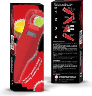 Froster Otwieracz do butelek Gadająco - Liczący czerwony 2