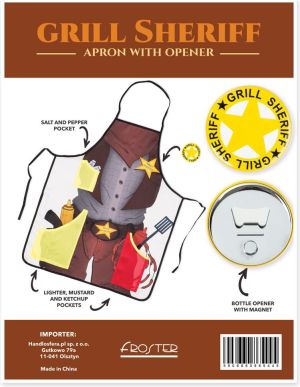 Froster Grill Sheriff - fartuszek z otwieraczem 2