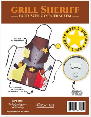Froster Grill Sheriff - fartuszek z otwieraczem 3