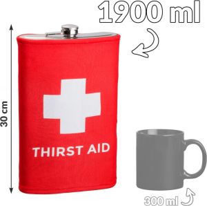 Froster Gigantyczna Piersiówka - Thirst Aid 4