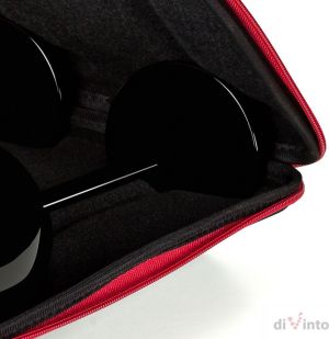 diVinto Etui z kieliszkami diVinto - Czarny 3