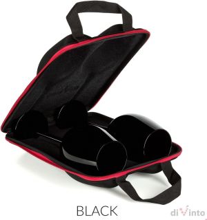 diVinto Etui z kieliszkami diVinto - Czarny 7