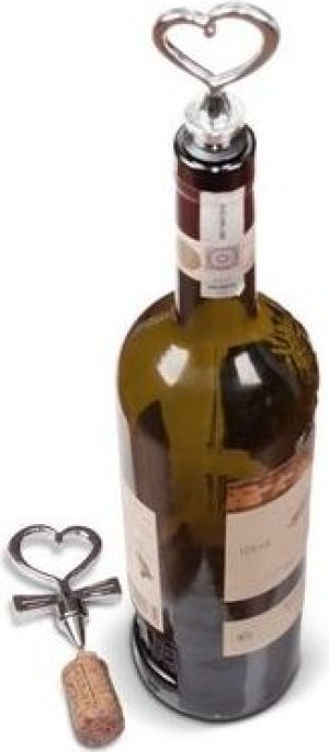 Gadget Factory Korkociąg Zakochany zestaw stalowy 3