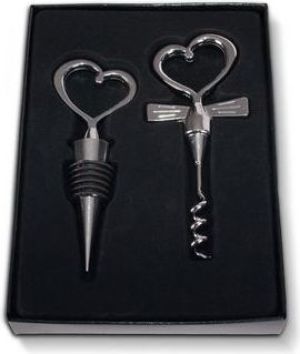 Gadget Factory Korkociąg Zakochany zestaw stalowy 4